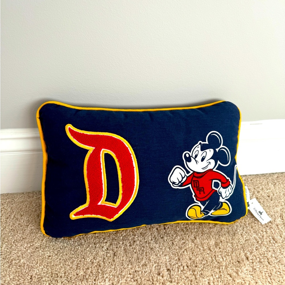 SOLD - Disney Parks Disneyland Resort Mickey Decorative Throw Pillow